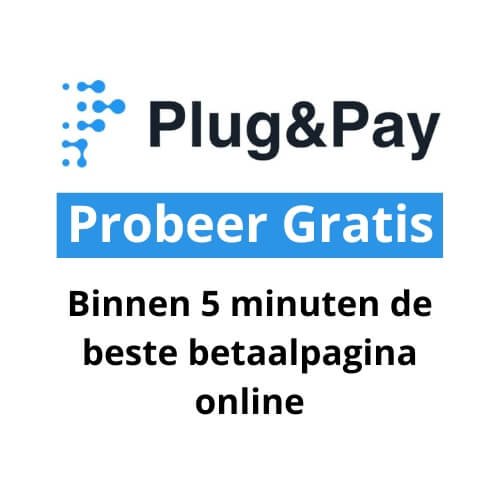 Probeer Plug&Pay Gratis