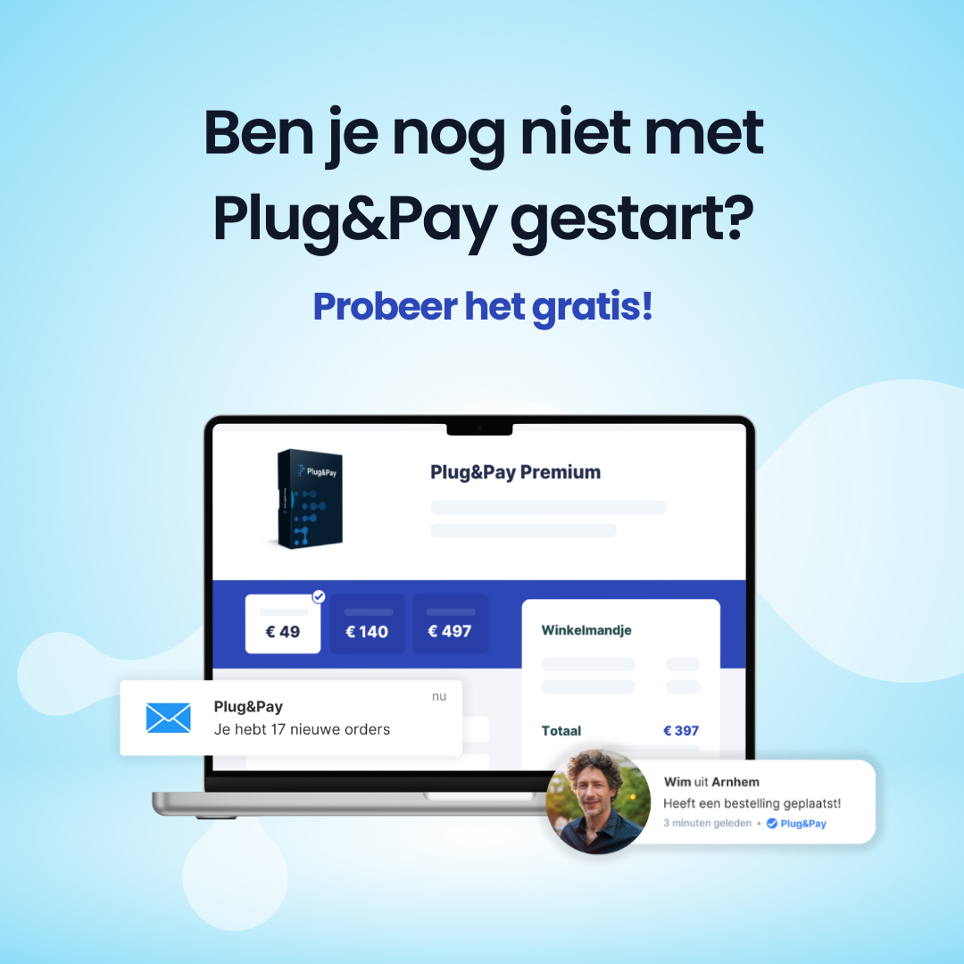 Plug&Pay Banner afbeelding Laptop