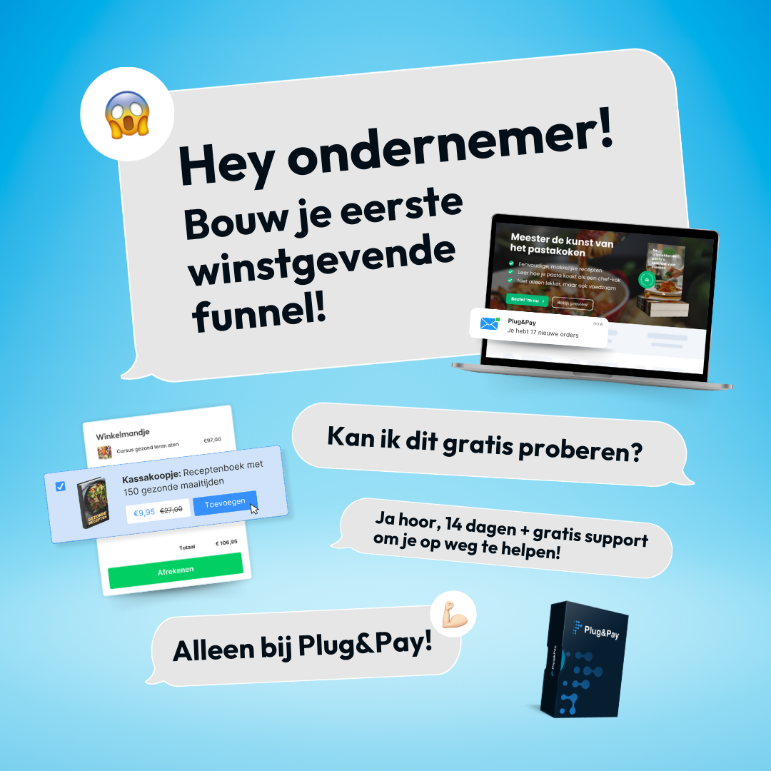 Ondernemer bouw je eerste winstgevende funnel